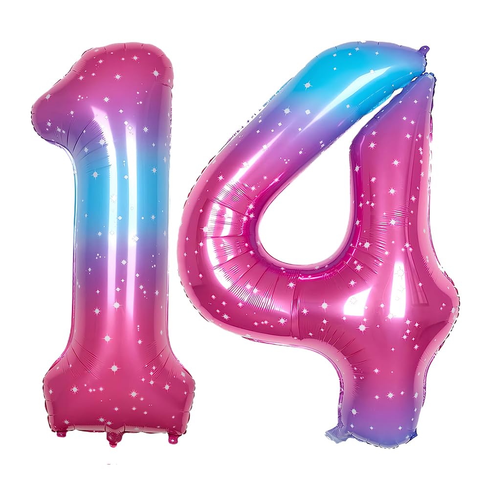 Foil Globo Número 5 Azul 40" (101cm), Inflable Helio o aire, Gigante Numeros 0-9, 10-19, 20-29, 30-100, Grande Globos Decoración para La Boda Aniversario y Cumpleaños Fiestas — view 662