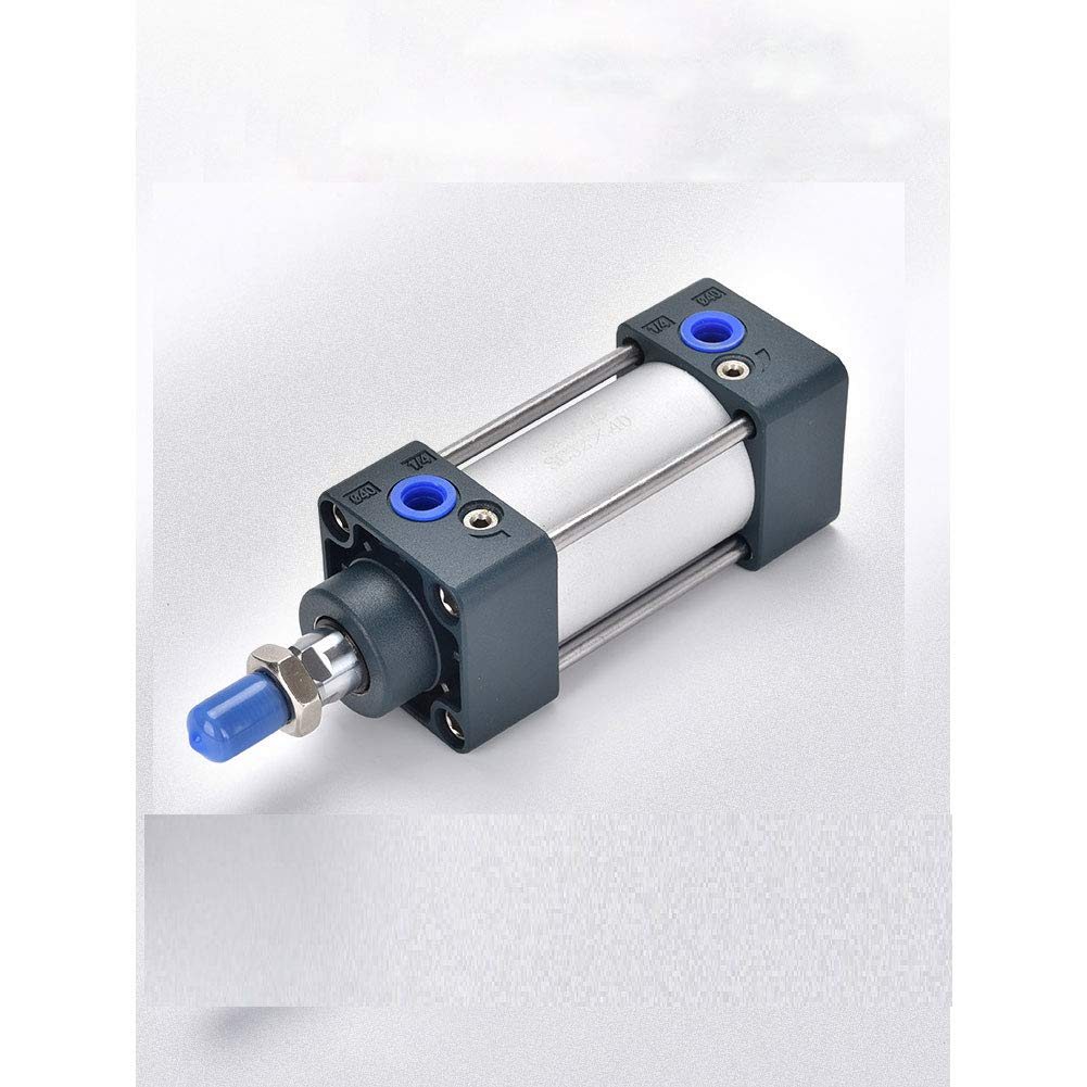 Beduan Pneumatic Mini Air Cylinder MAL 25 x 100 Screwed Piston Rod Dual Action 25mm Bore 100mm Stroke — Amazon image 10