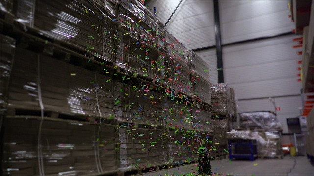 Lanceur De Confettis BeamZ CC1200 - Sans Air Ni CO2 - Commande DMX Ou Manuelle - Pour Soirées, événements