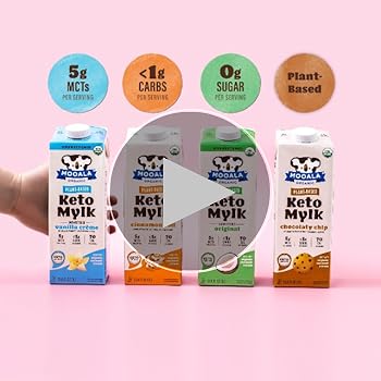 Amazon.com: Mooala – Organic Cinnamon Roll Keto Mylk, 1L (Pack of