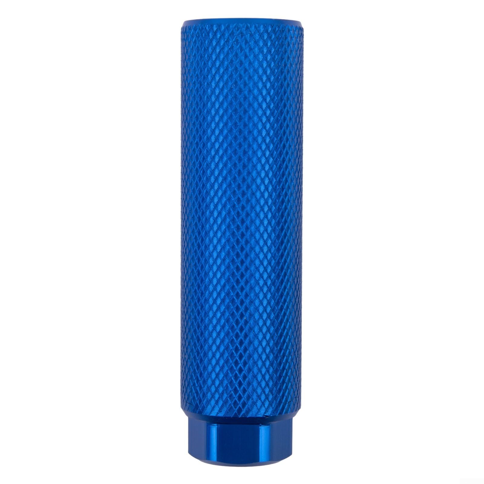 Pioli per bici MTB in lega di alluminio antiscivolo poggiapiedi per assi anteriore posteriore cilindro pedale acrobazie 100 x 28 mm 3/8 pollici pioli bici (blu)