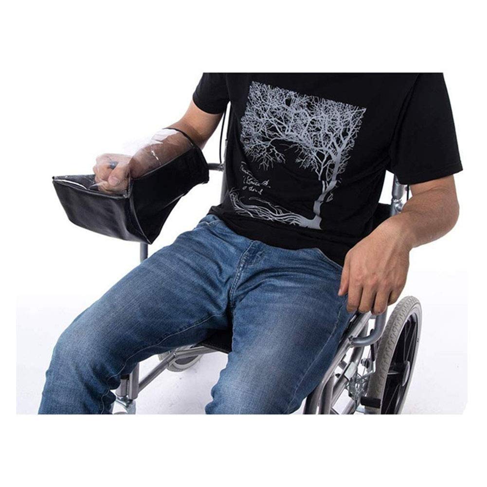Funda para reposabrazos Silla Ruedas, Accesorios, Protector Control, Transparente, Ajustable, Piezas para Silla Ruedas eléctrica, Tela Oxford Duradera, Resistente al Agua