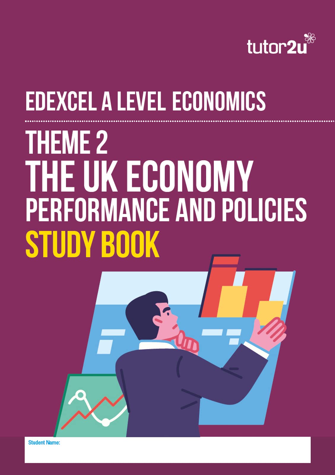 Tutor2u Limited Edexcel A-Level Economics Theme 2 Study Book Paperback – Big Book, 1 February 2022