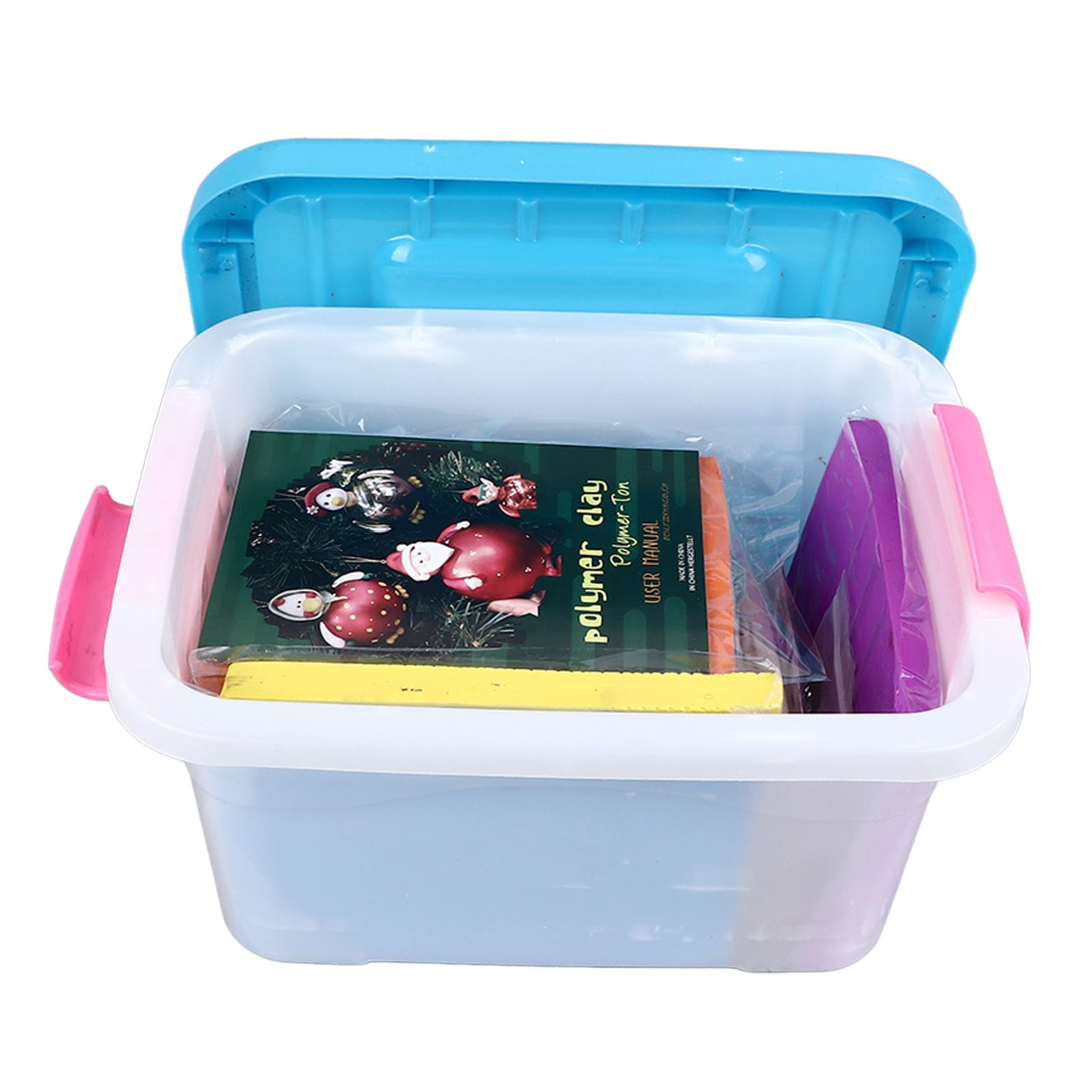 Omabeta Set di Argilla da Modellare in 10 Colori, Kit di Argilla Polimerica Morbida Ecologica per Progetti Fai da Te, Ideale per Bambini Dai 3 Anni in su, 250 G Ciascuno