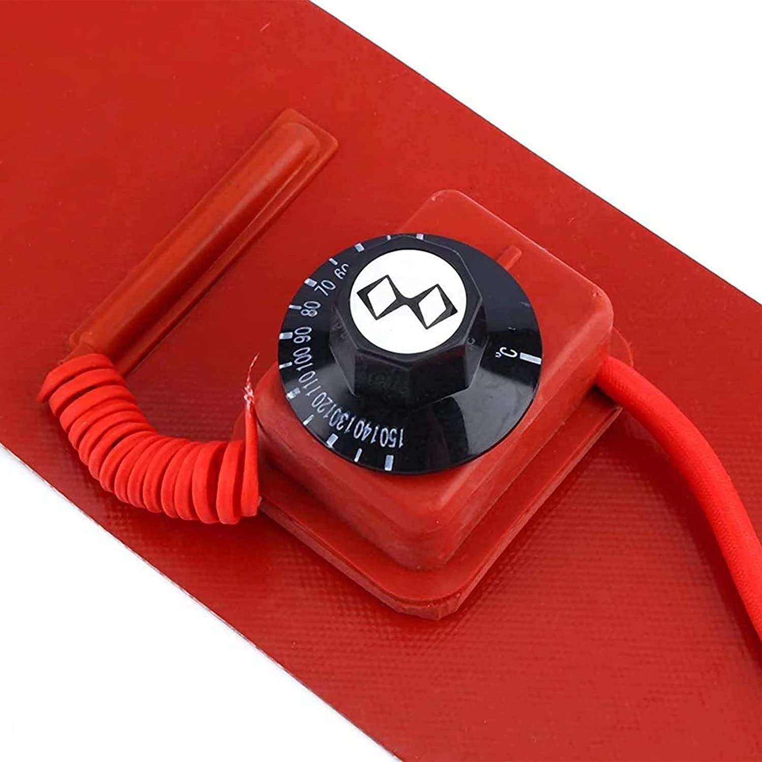 Riscaldatore A Fascia Per Fusti - Termostato Regolabile 0-150°C, Per Serbatoi Metallici E Plastici - Foto 8