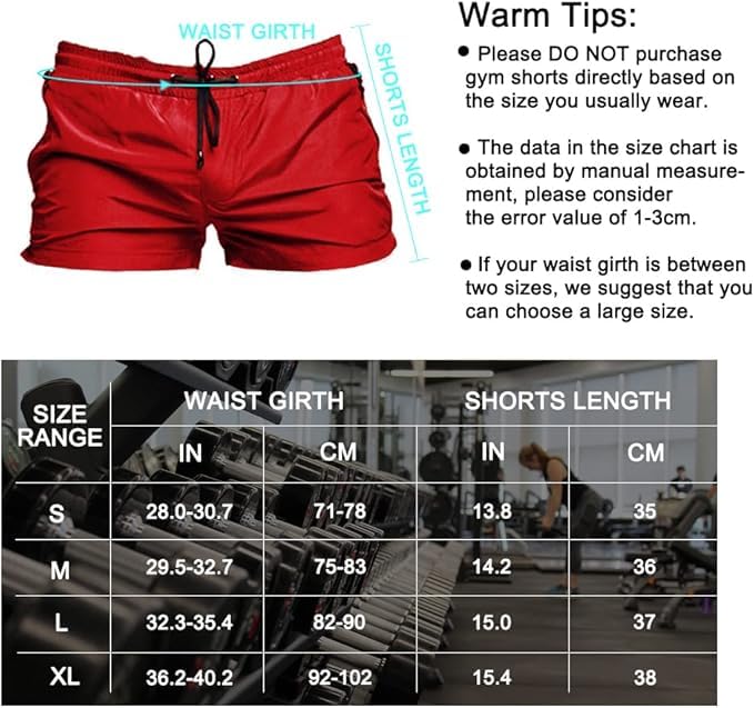 Men's Swim Trunks Quick Dry Swim Shorts Summer Swimwear Mens Sports Beach Shorts with Mesh Lining and Zipper Pockets Red3