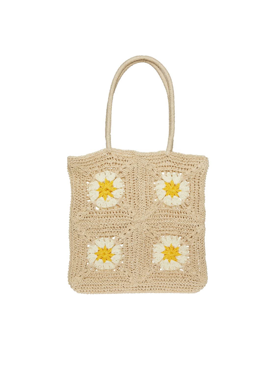 Pieces Women's Beige Tote Bag Kilona
