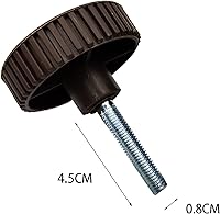 Vista 9 de M8 x 35mm Canopy Screws for Porch Swing, Replacement Adjustment Knobs to Attach Canopy Frame to Swing Frame(2PCS/CTN)