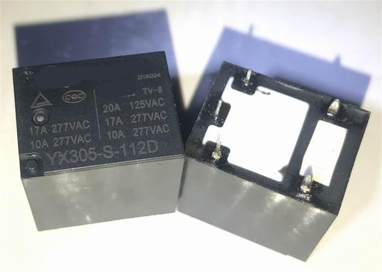 Relé YX305-S-112D de 5 pines 17A para reparar cortes de corriente intermitentes 3