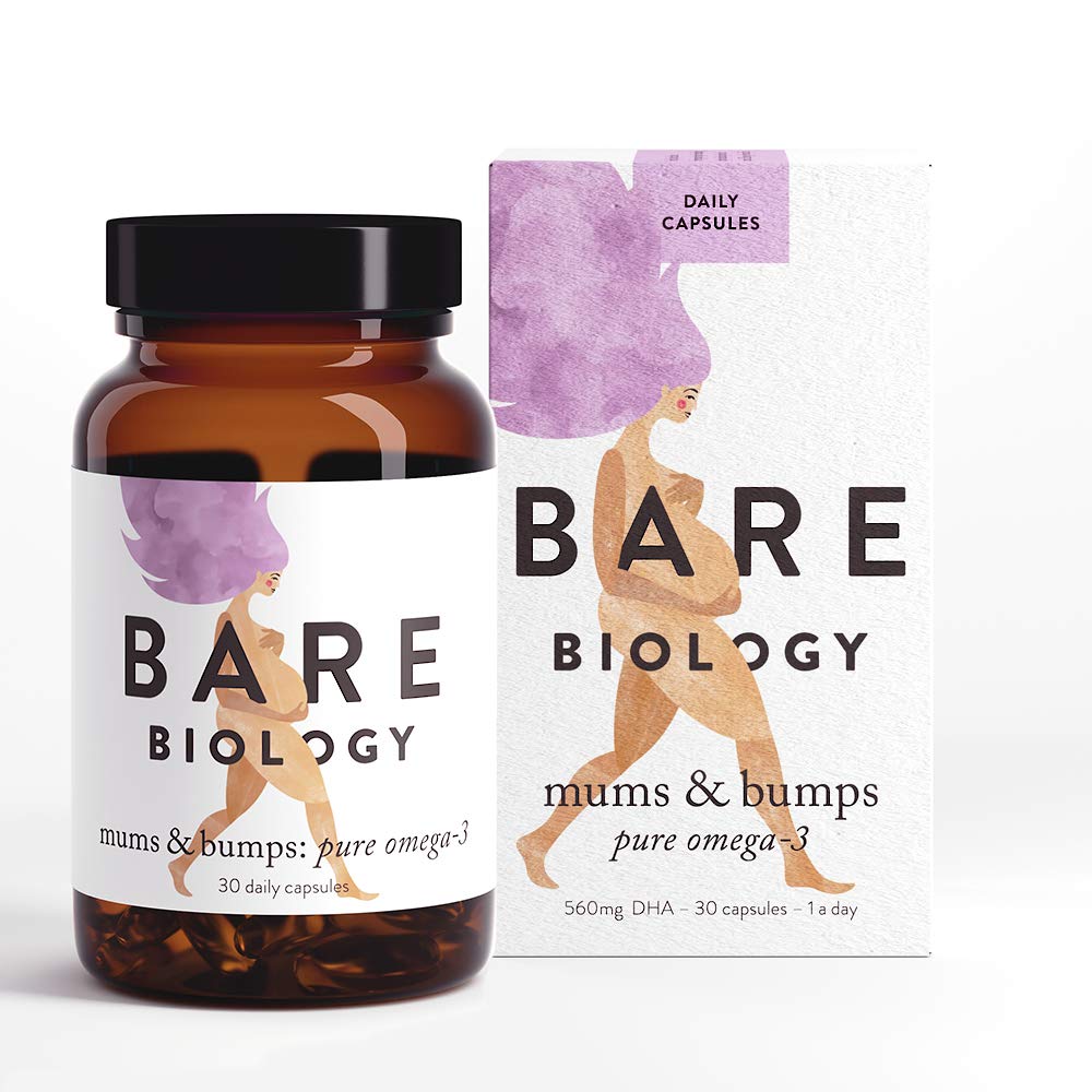 Buy Bare Biology Mums & Bumps Pure Omega 3 Fish Oil s for Pregnant