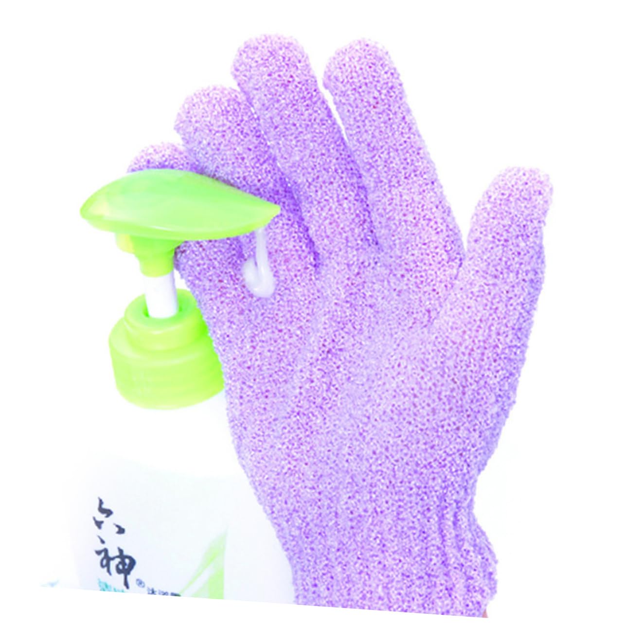 FOMIYES 15pares Guantes Exfoliantes De Cinco Dedos Manopla De Baño y Sauna Para Hombres y Mujeres Para Exfoliación y Masaje Corporal Uso Doble Lado Material Resistente y Lavable
