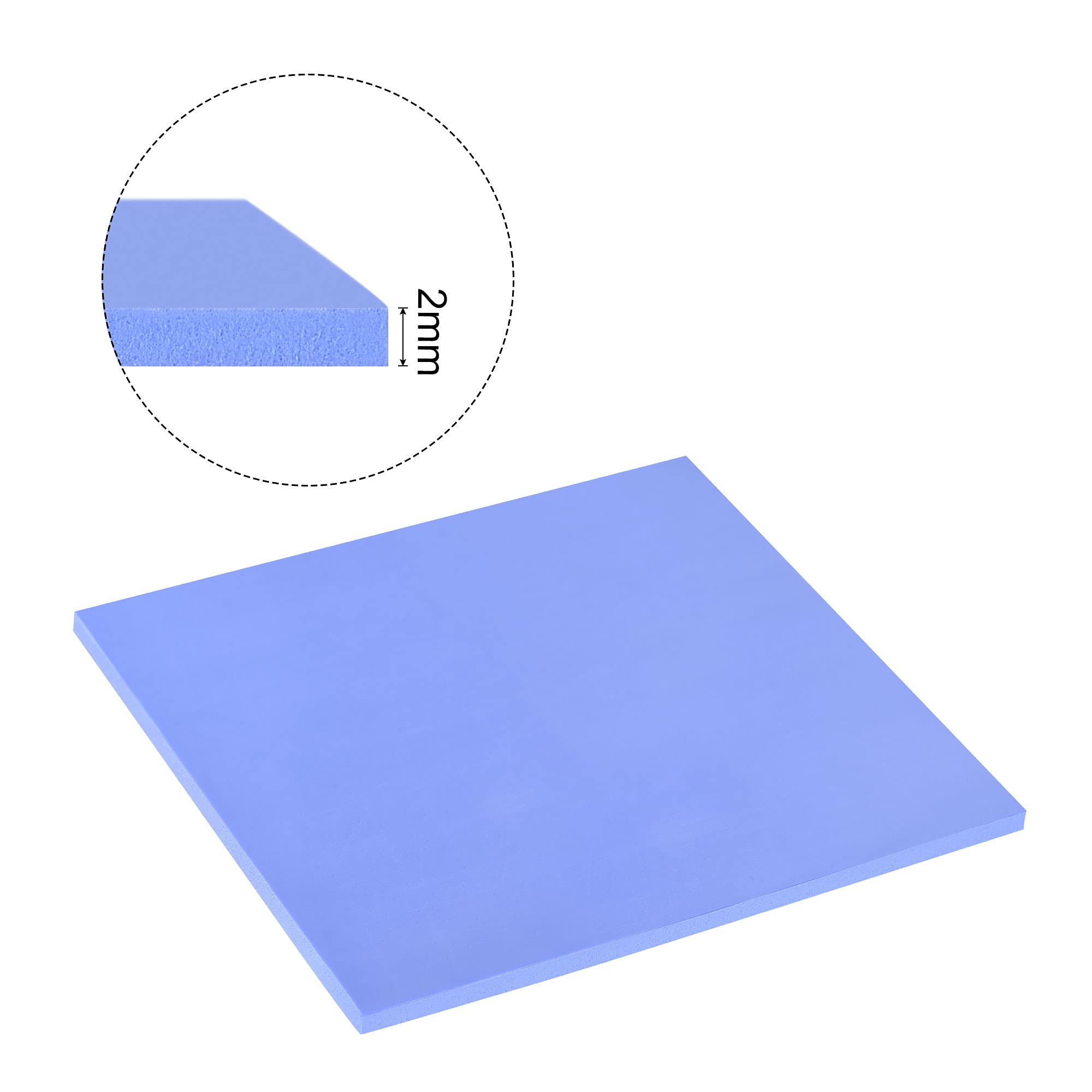 Intel Core CPU 放熱シート Amazon.co.jp: YFFSFDC 5枚入ソフト放熱シート100mm x 100mm x