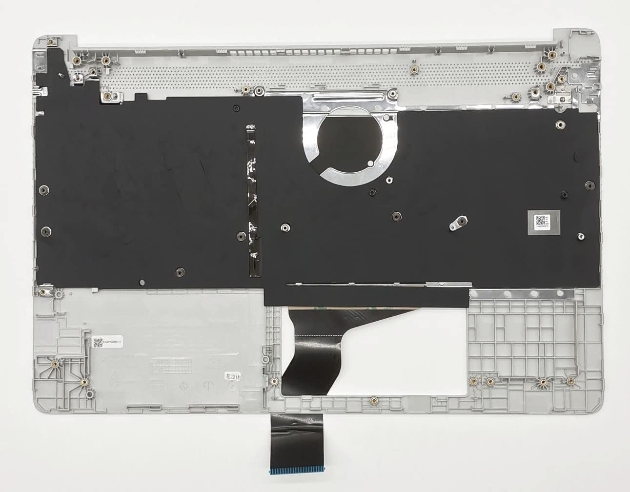 Replacement for HP 15T-DY 15-DY 15-EF 15s-eq Laptop Upper Case Palmrest with Backlit Keyboard Assembly M17185-001 Natural Sliver