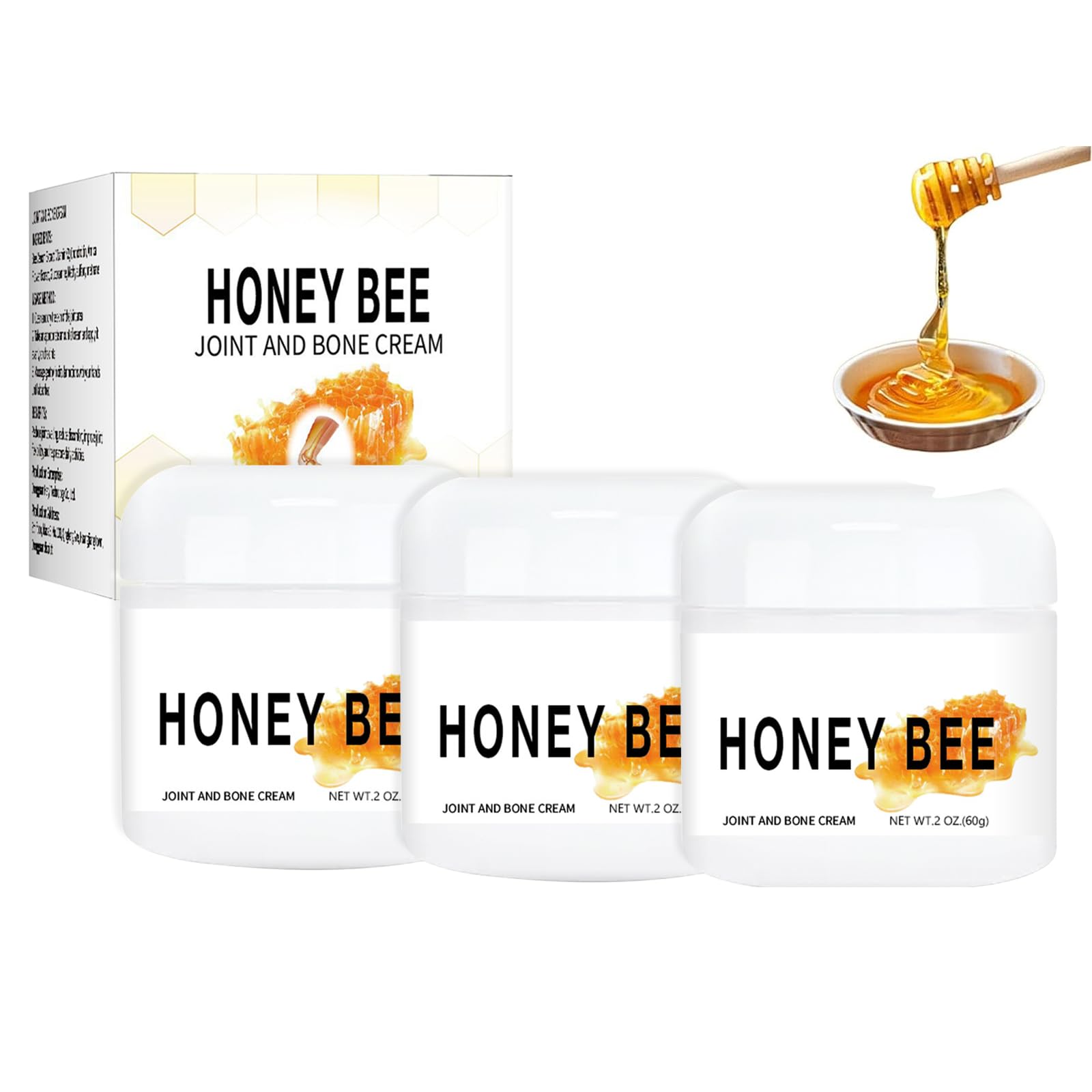 Xumann3PCS Australian Honey Bee Venom and Bone Healing Cream Set