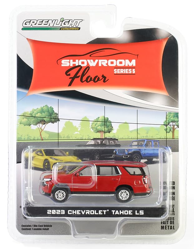 Greenlight Chevy Tahoe LS Radiant Red 1/64 miniatura 2