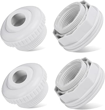 SP1023 بركة مدخل العودة المناسب ل هايوارد فوق بركة الأرض 1-1/2 "فيب مدخل العودة المناسب مع Locknut وحشية SP1419D فتح تدفق اتجاهي تركيب مدخل