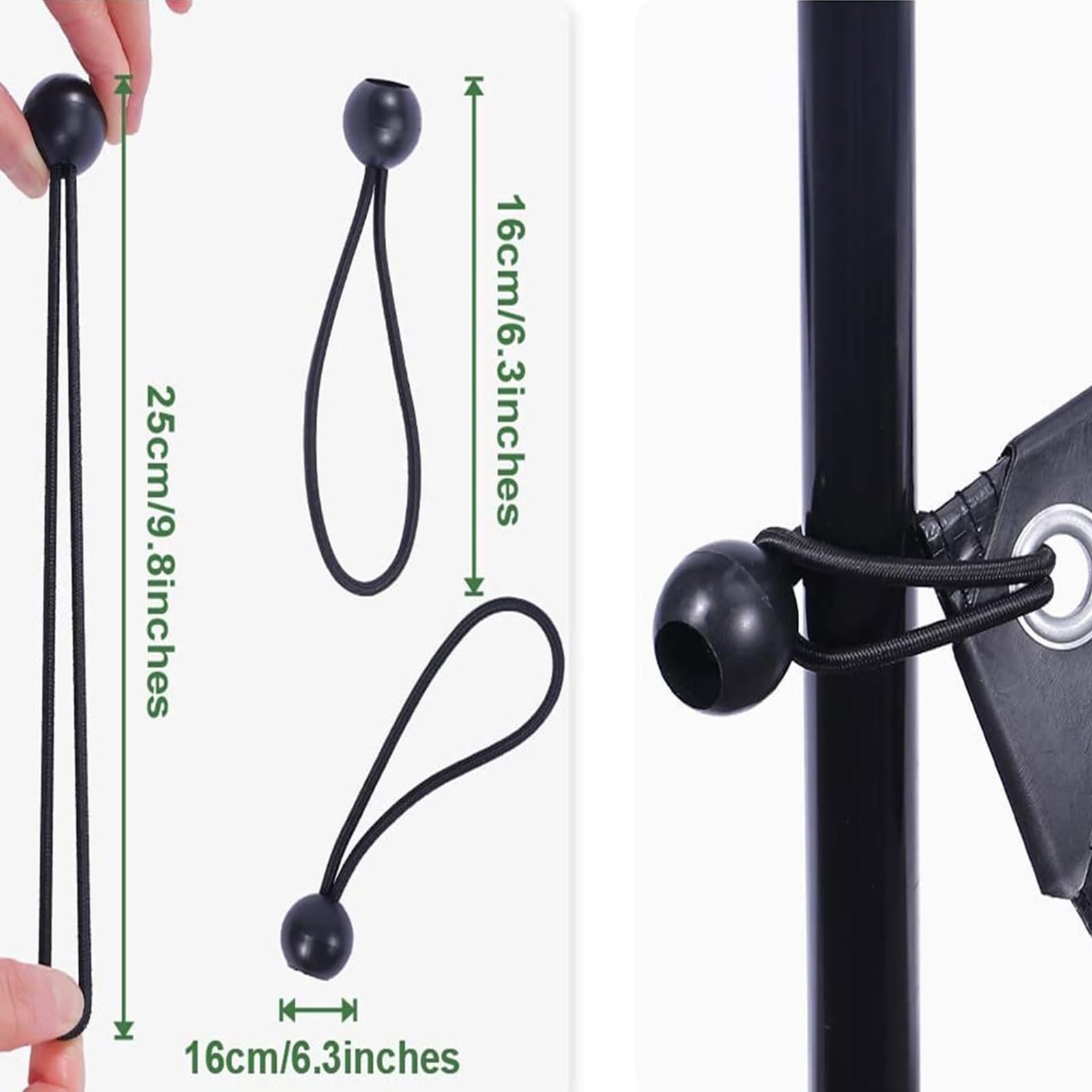 Bâche en plastique transparent – Bâche robuste avec œillets, bâche de clôture de tonnelle de patio, protection imperméable et neige – Rouleau de 4,6 x 8,1 m avec cordes