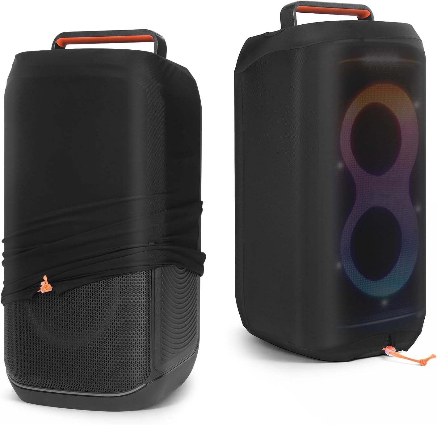 Dust Cover Protective Case for JBL Partybox Ultimate Speaker, Stretch Speaker Cover Dust Case with Elastic Band Drawstring Slip Sleeve (For JBL partybox Ultimate)