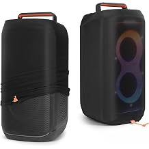 Dust Cover for JBL PartyBox 120 Speaker - Breathable & Washable Lycra Fabric Protector with Drawstring Closure, Scratch & Dust Resistant Cover Fits for JBL PartyBox 120