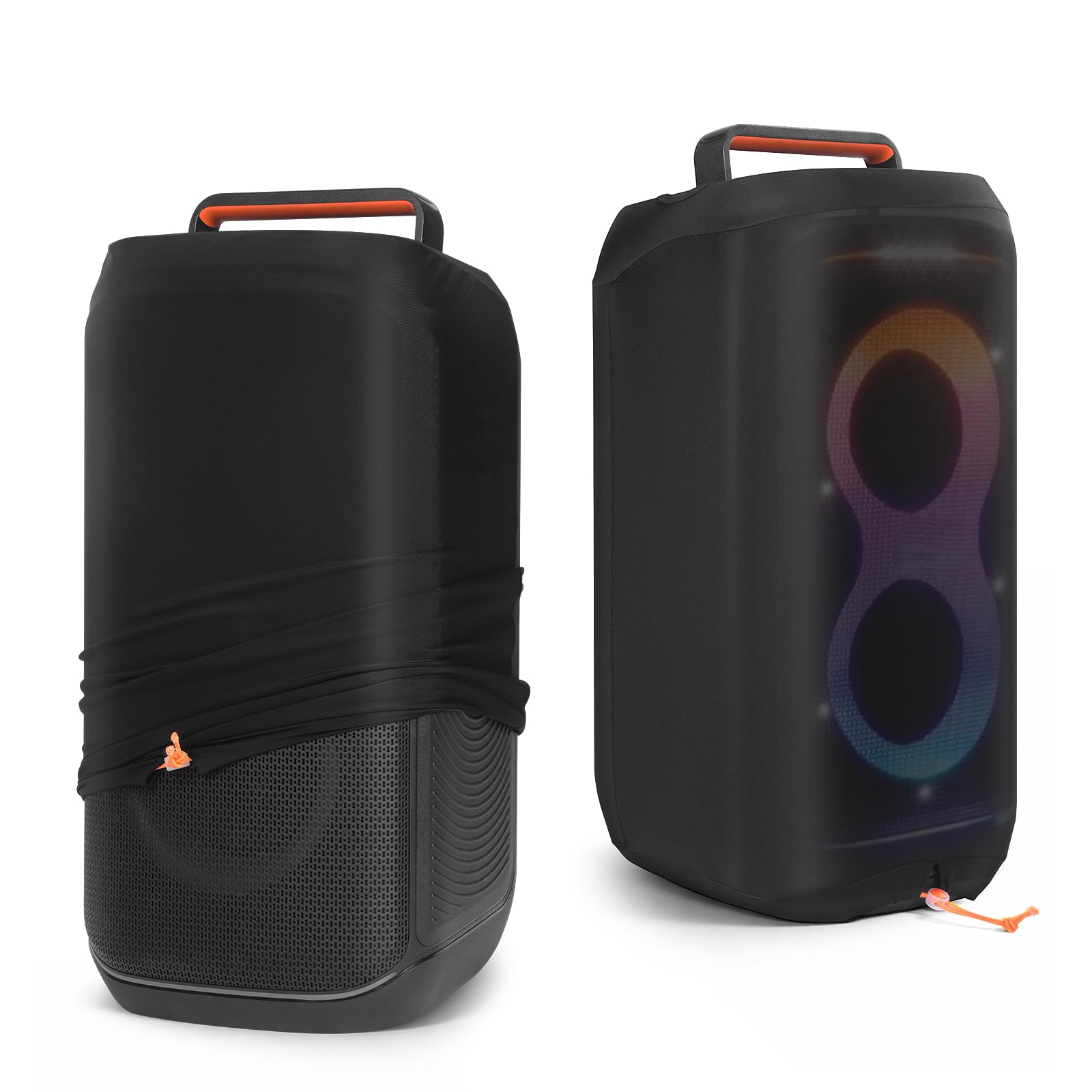 PartyBox 120 Housse de protection compatible avec haut-parleur portable JBL PartyBox 120, housse de rangement de voyage extensible pour accessoires de haut-parleur d'extérieur
