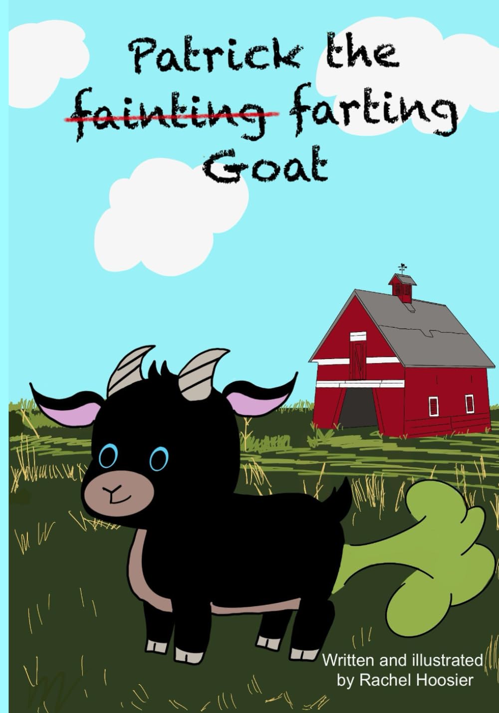 Patrick the fainting farting goat