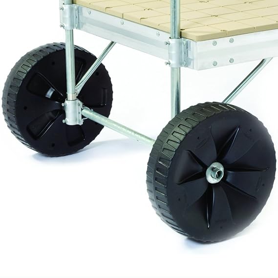 PlayStar Dock Axle Kit for Use on Roll in Dock (Wheels & Pipe Not Included), Dock Guards