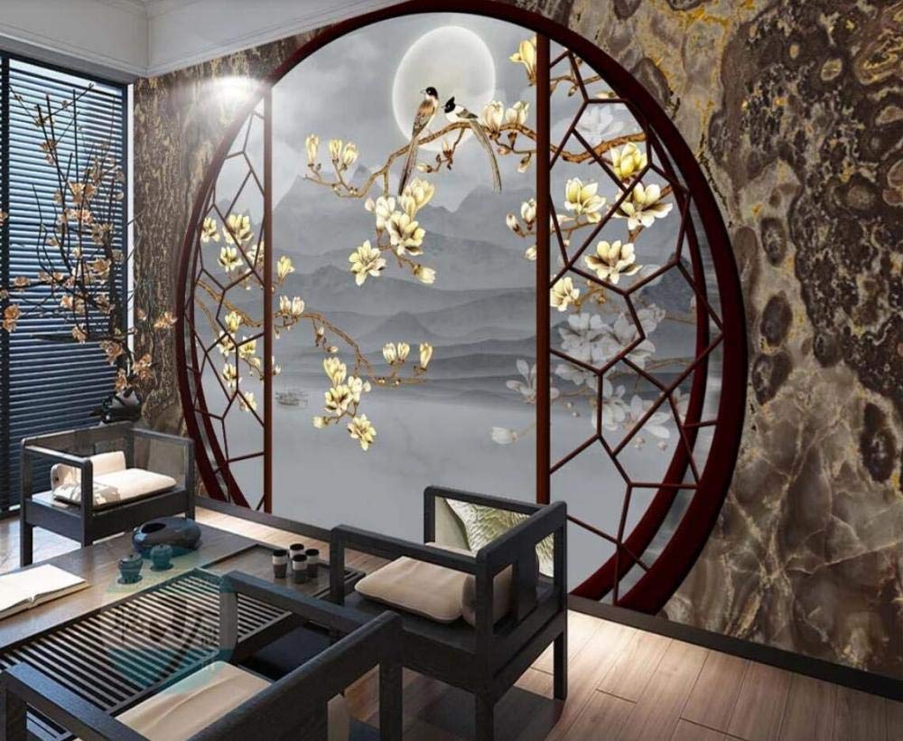 Papier Peint Panoramique Esprit Nature Vert Clair 300x250cm | Leroy Merlin