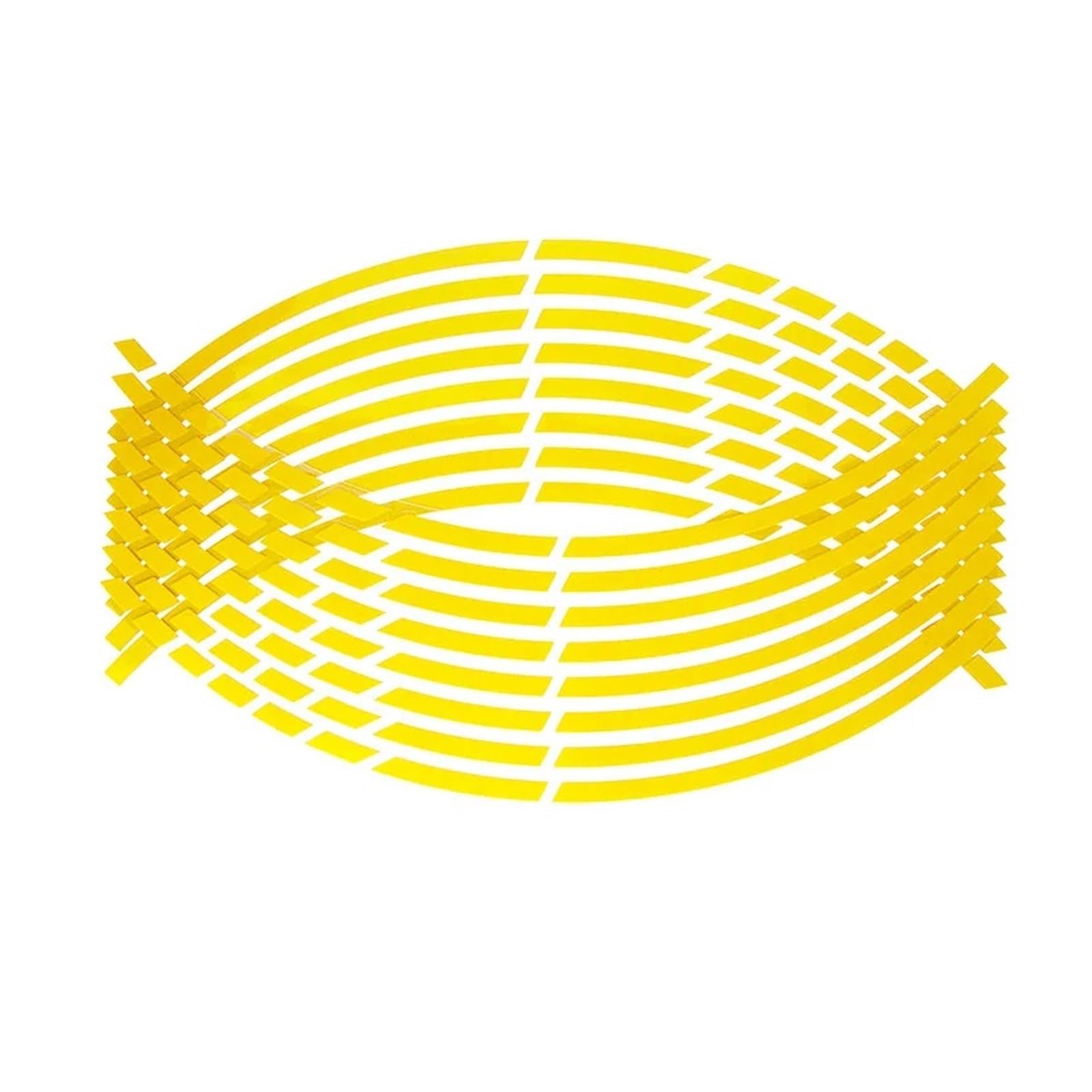 Reflective Sticker 17" 18" Reflective Motorcycle Car Wheel Wheel Sticker Rim Tape Strips for Decals