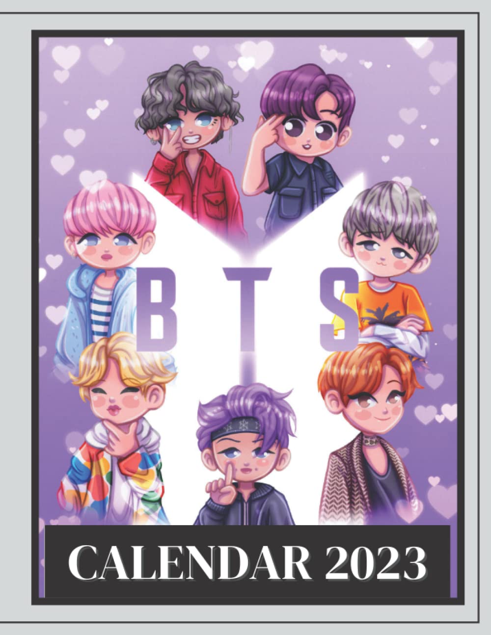 Buy BTS Calendar 2023 Calendar 12 Months 2023 Official BTS Calendar
