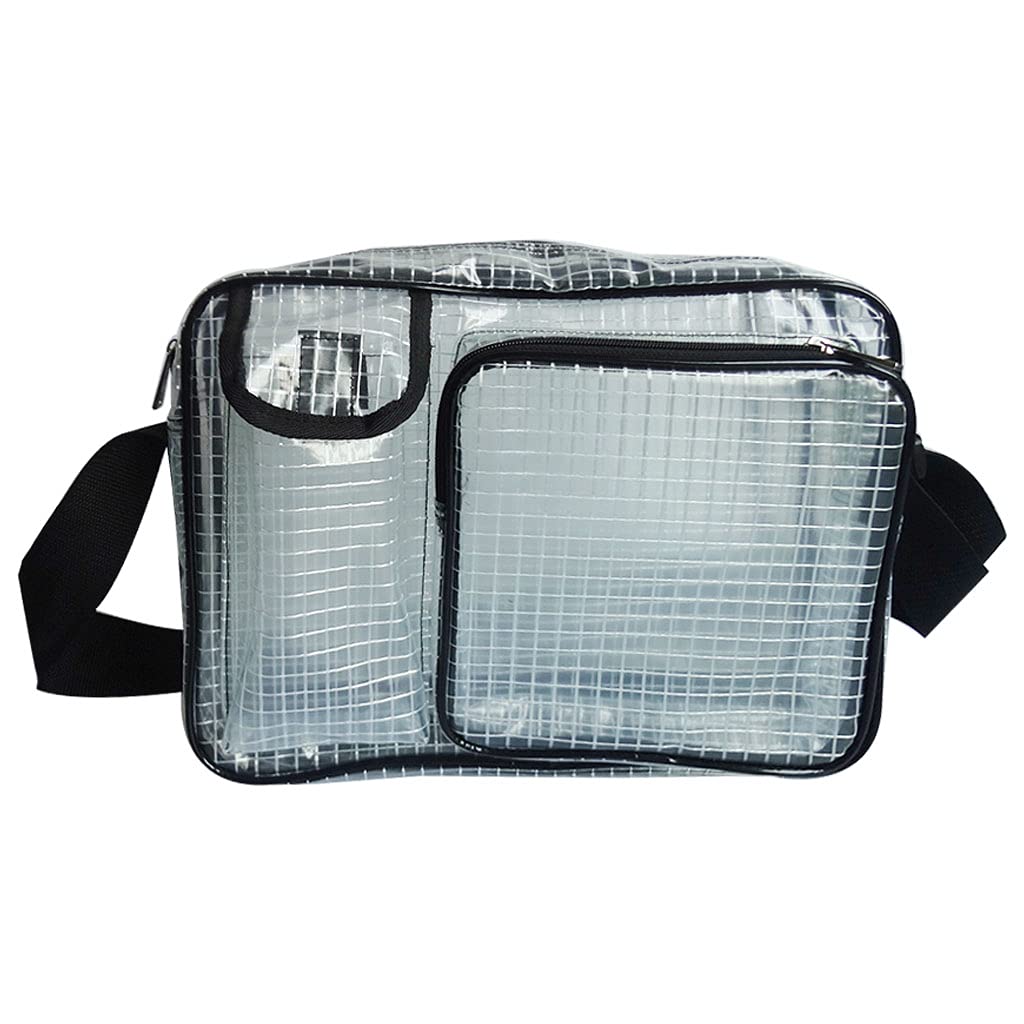 Shurhome Anti-Static Clear PVC Bag Cleanroom Tool Bag Crossbody