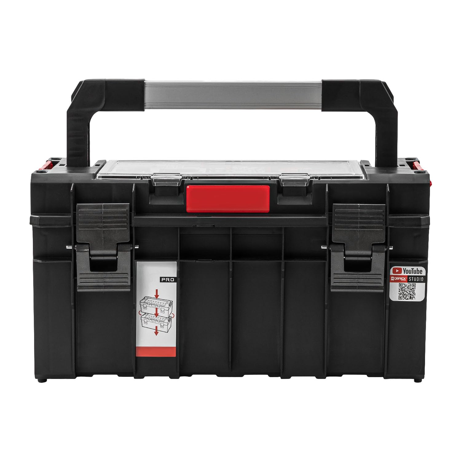 SYSTEM PRO Boîte à outils 500 l x P x H en cm : 45 x 24 x 26 cm Polyvalente, pour usage privé et commercial (PRO500)