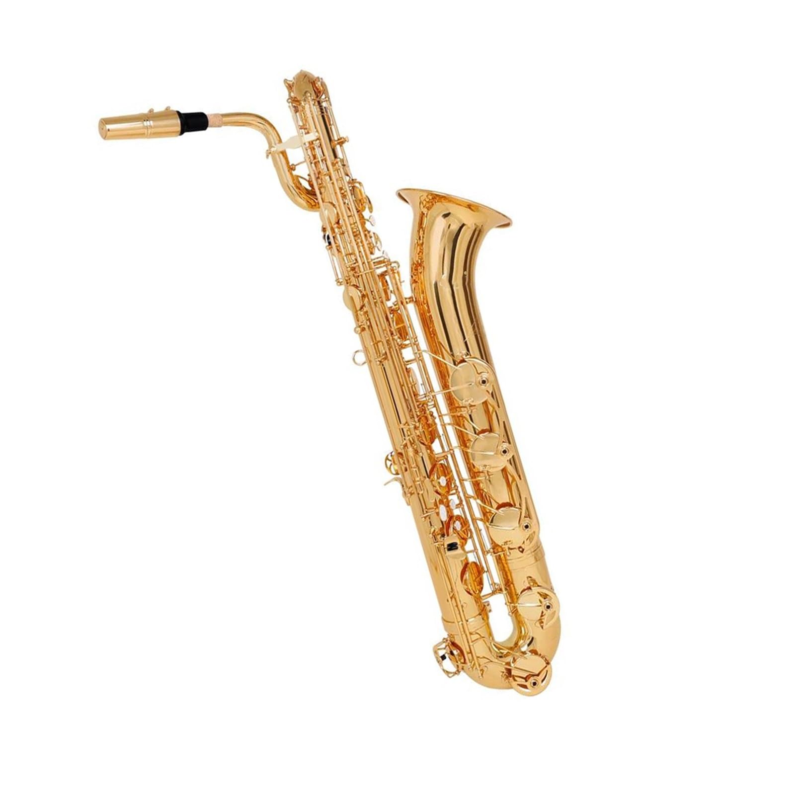 Gold Altsaxophon Set In Es-Tonart Professionelles Blechblasinstrument Inkl. Stoffbox Mundstück Und Weiterem Zubehör Professionelles Saxophon