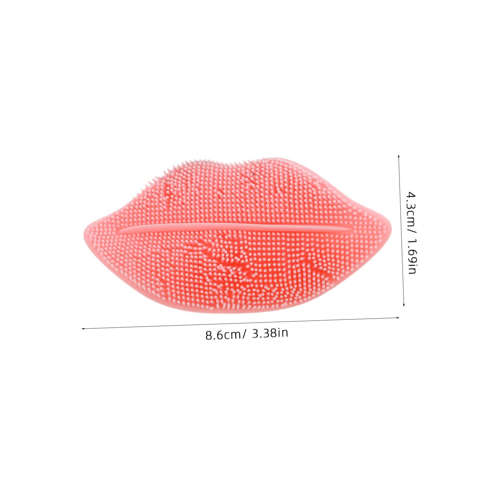 VICASKY Silicone Face Brush Set Cleansing and Exfoliating Brush for Face Lip Scrubber Gentle for Sensitive Skin Random Color