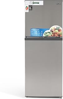 Terim TERR300S, Double Door Top Mount Refrigerator, Gross Capacity 300 Litres/Net 220 Liters, No Frost Technology, Silver, 1 Year Warranty