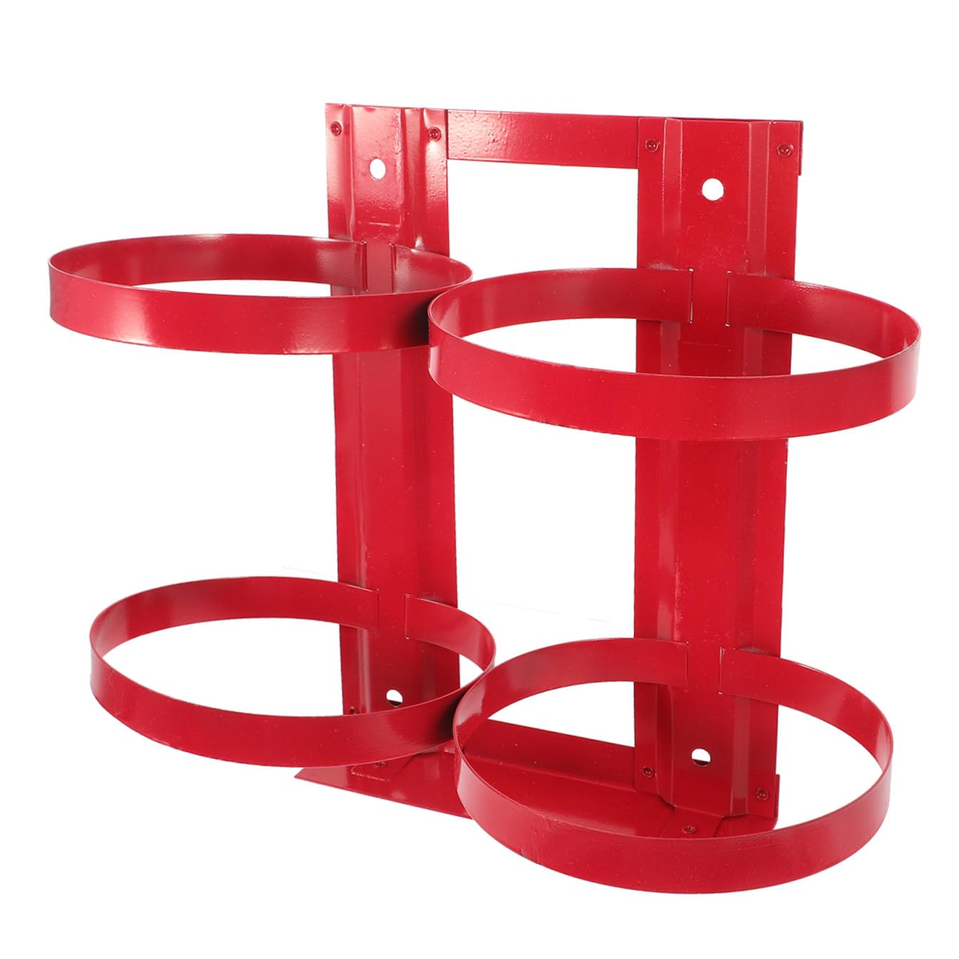 COHEALI Supporto per Estintore da Parete 5kg Staffa di Montaggio Doppia in Materiale Resistente Antiusura per Edifici Residenziali e Commerciali Porta Estintore Sicuro e Pratico per