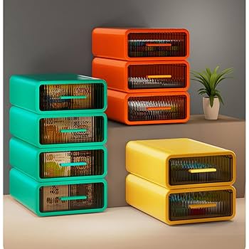 Amazon.co.jp: [ZLUKUO] デスク下 収納ボックス 引き出し A4 F*1