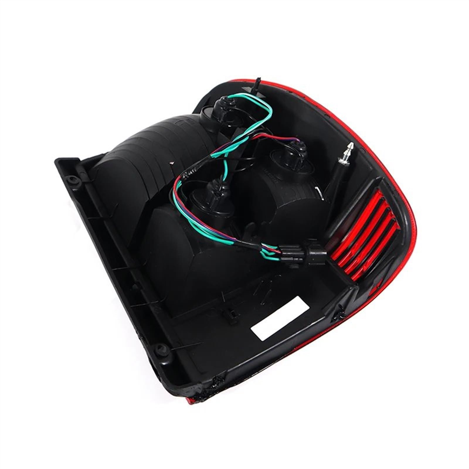 Pilotos Traseros coche Compatible Con Mitsubishi Para Pajero Para Montero IO Para Pajero Para MINI 1998-2007 MR535073 MR535074 Luz Trasera Izquierda Derecha Coche Luz Trasera Lámpara De Freno(Left)