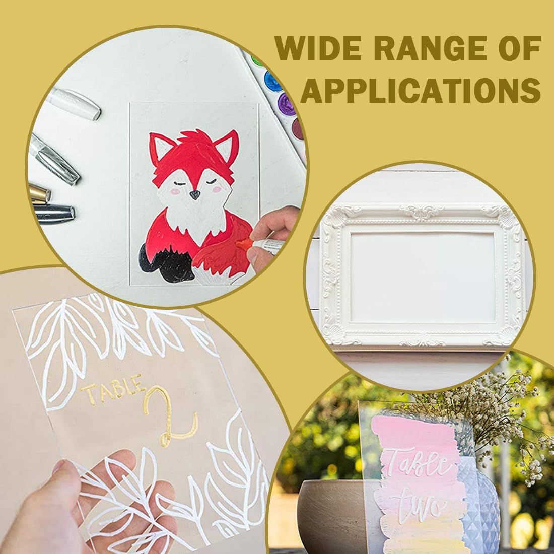 Placca in plexiglass, 10 unità, 15 cm x 10 cm x 1 mm, trasparente, foglio di plastica per la sostituzione di vetro della cornice fotografica, progetti fai da te e vernici, piastra acrilica