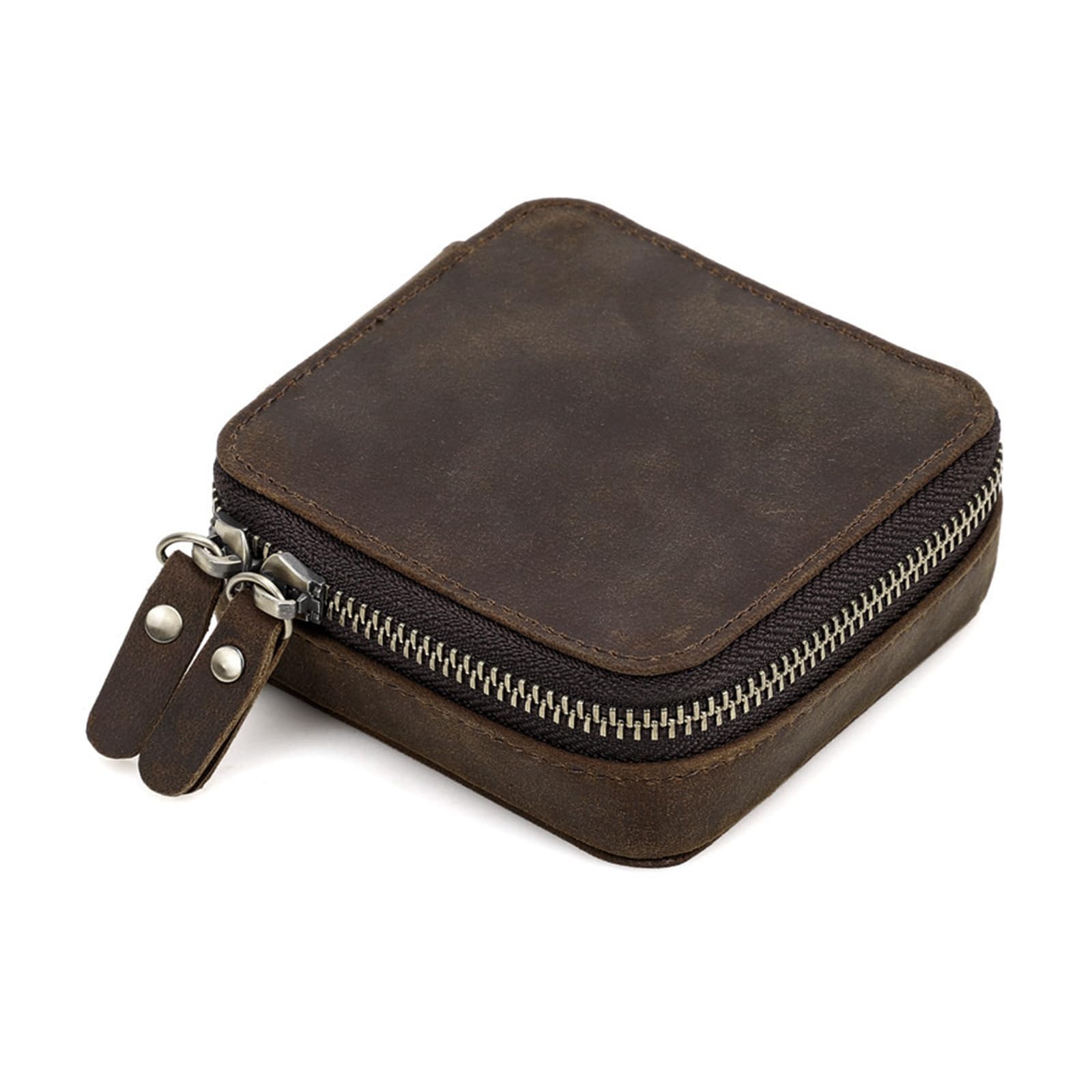 Pelle bovina Scatola di Orologio Portatile Gioielli Custodia Da Viaggio Per Gli Uomini Donne Accessori Dei Monili Caso di Visualizzazione Regali Per Mar