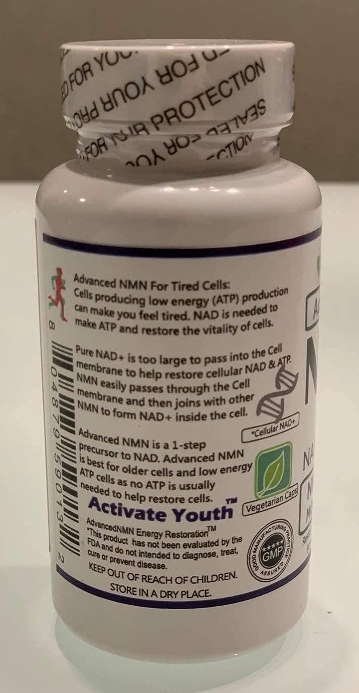 RevGenetics-ADVANCEDNMN 50 mg capsule 3 botellas + 1 FREE