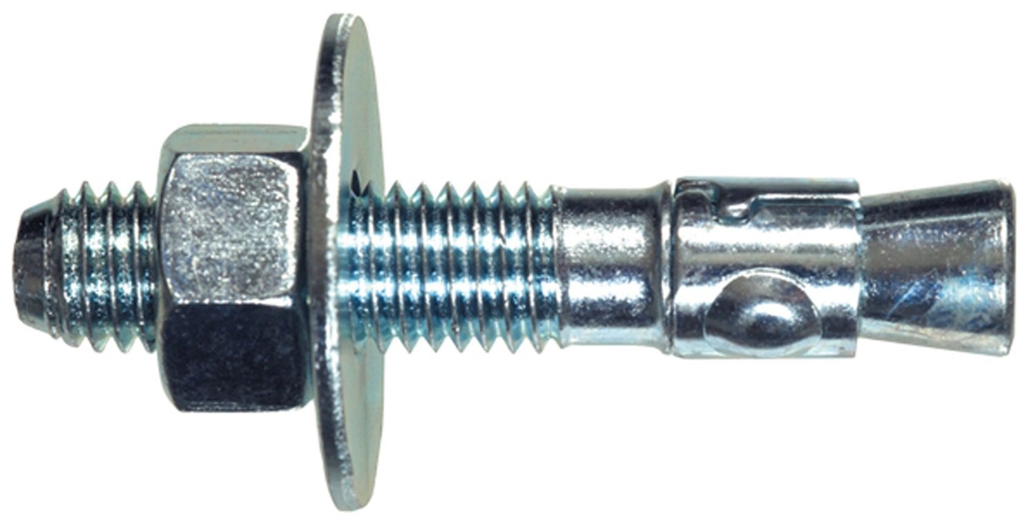 Hillman 370986 Wedge Anchor, 3/8 X 5-Inch, 10-Pack