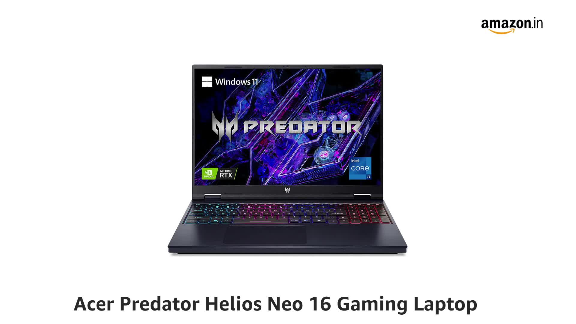acer Predator Helios Neo 16 Gaming Laptop,Intel Core i7-14700HX