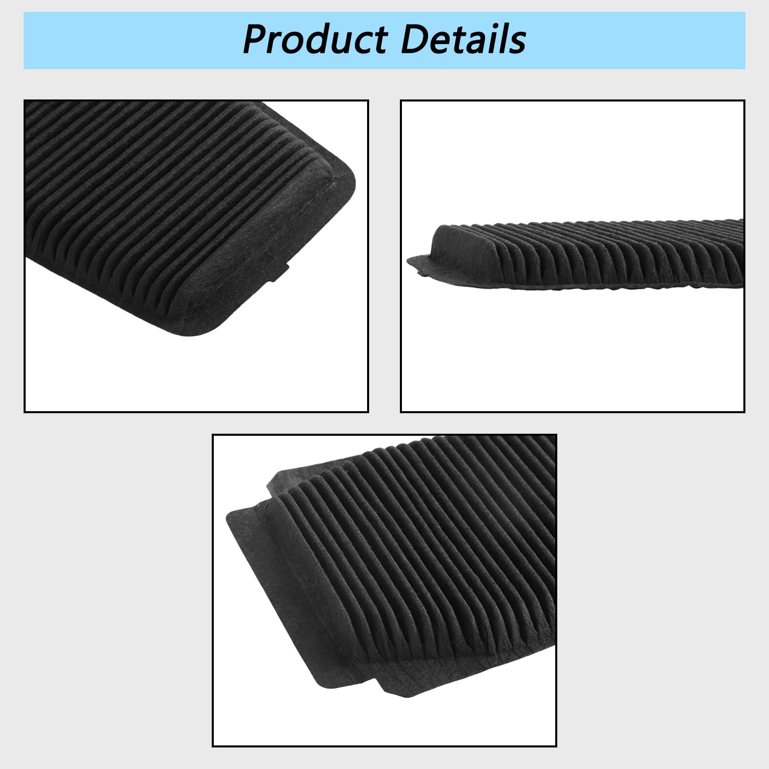 ApplianPar 2Pcs Air Filter Screen For Toyota Prius 2016-2022 Hybrid Battery