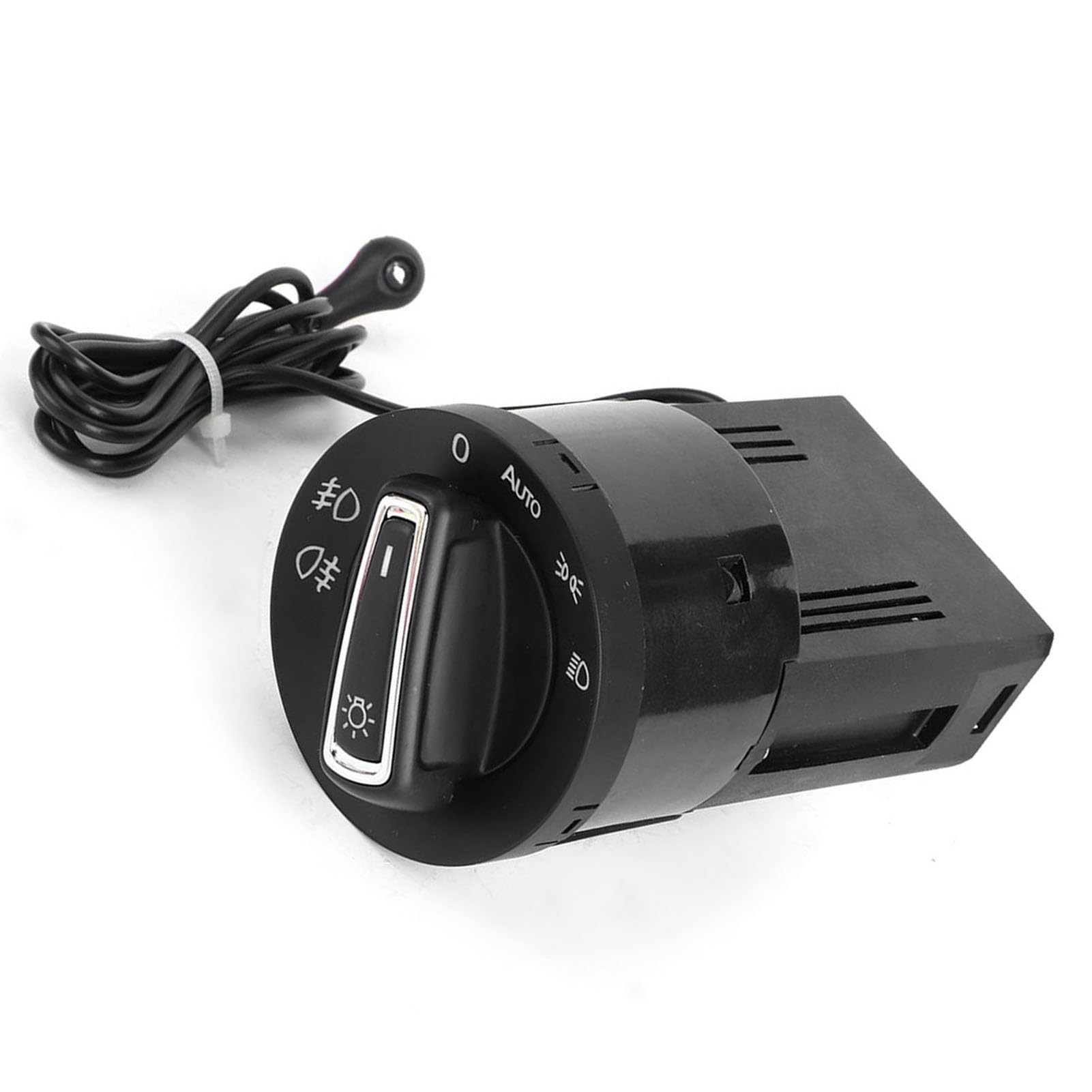 Scheinwerfer Schalter, Fydun Auto Lichtschalter Schaltknopf Scheinwerfer Steuerschalter Lichtsensormodul für MK4 B5 1C0941531 3BD941531 3BD941531A