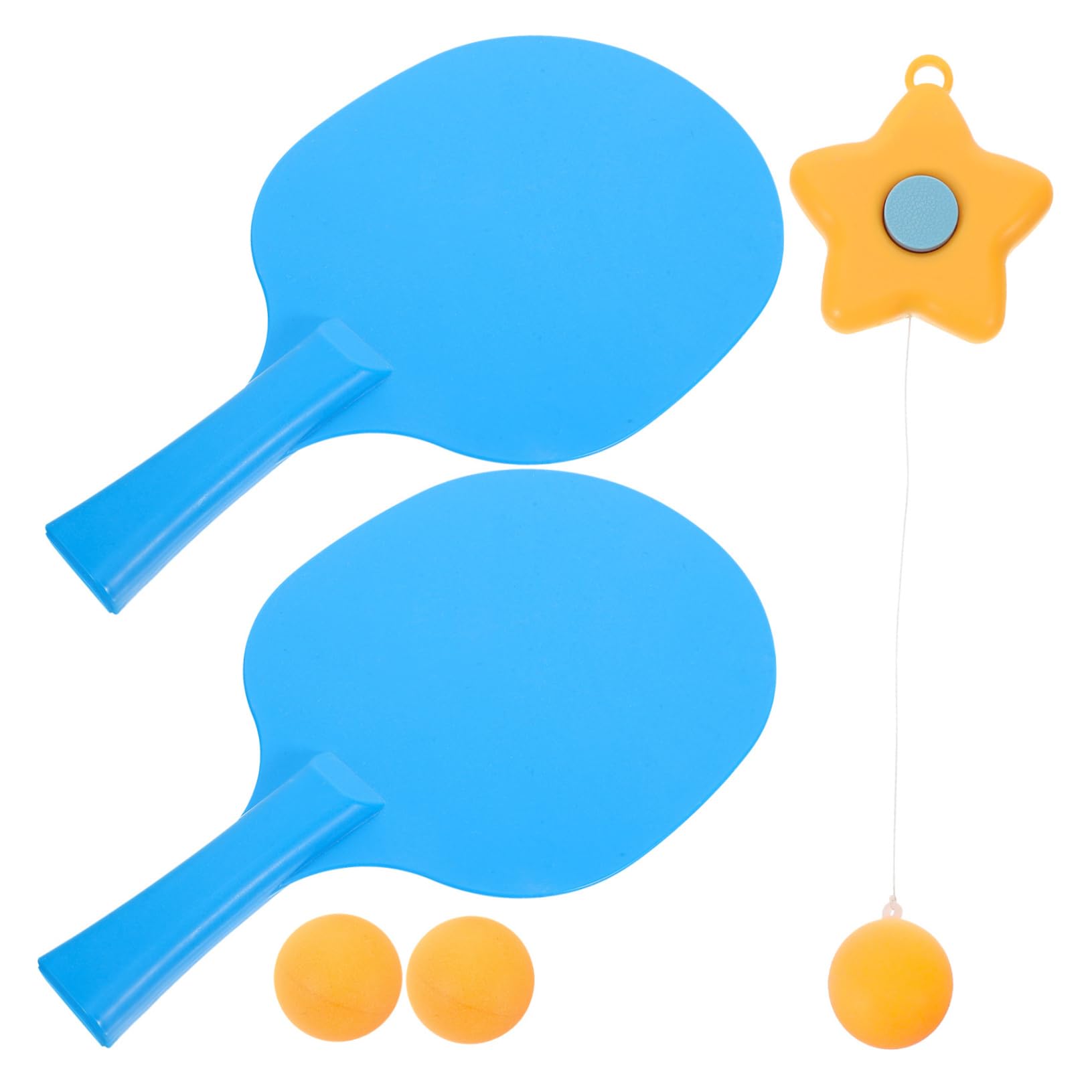 BRIGHTFUFU Family-Friendly Table Tennis Toy Training Device for Boys and Girls Easy to Use Relief Eye Strain Anytime Anywhere Random