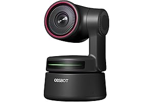 Tiny PTZ 4K Webcam: Intelligent Framing, Autofocus, Tracking Camera