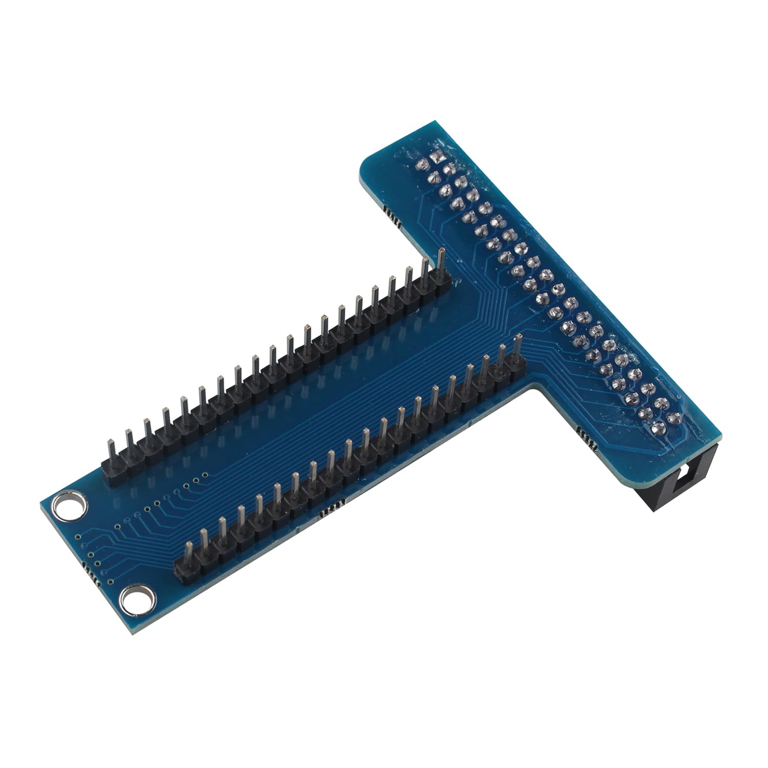 ZDE GPIO Scheda di Espansione Breakout + Cavo a Nastro Piatto GPIO a 40 pin + Breadboard Compatibile con Raspberry Pi 5 4B 3B+ 3B 2B B+