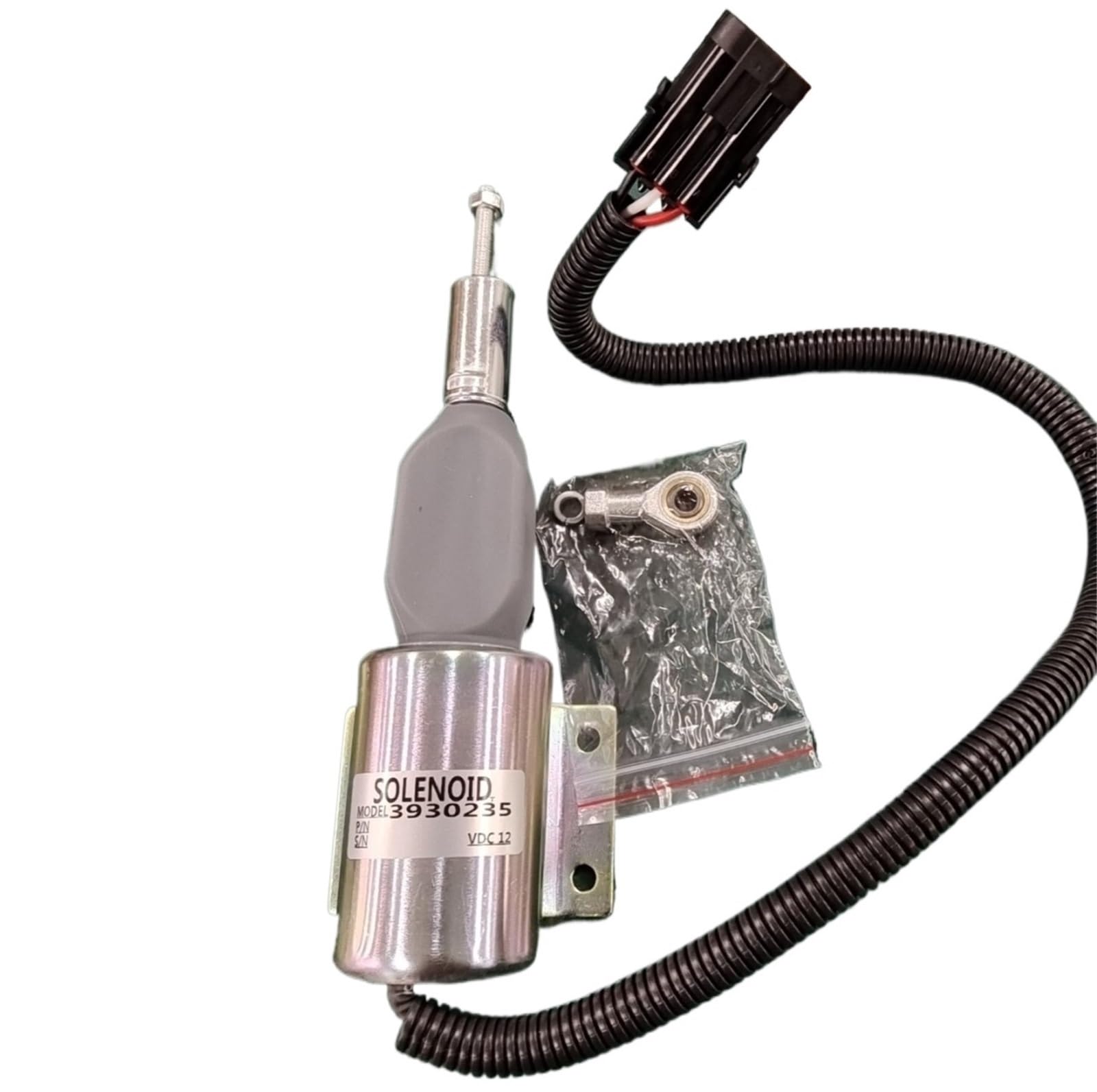 Solenoid Valve SA-4348-12V Fuel Flame Out Stop Solenoid Valve 3930236 Generator Engine Fuel Stop Solenoid