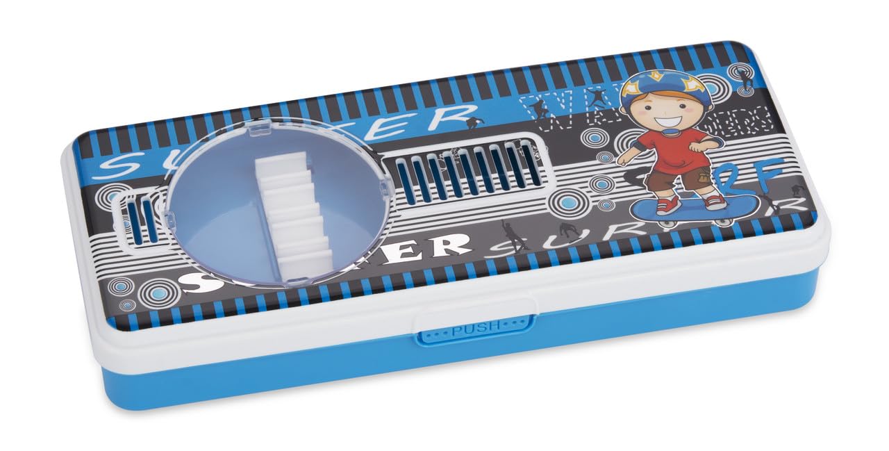 See full amazon price history chart for Upheavel Creative Pencil Box: Made in India with Food-Grade Plastic, BPA-Free, and Well-Designed Elegance (Blue) Upheavel Creative Pencil Box: Made in India with Food-Grade Plastic, BPA-Free, and Well-Designed Elegance (Blue) (B0CL6R42G6) Amazon Price History, Amazon Price Tracker