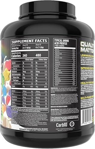 Vista 24 de VMI Sports Mayor Mass Lean Mass Gainer Proteína en polvo para ganancia muscular Polvo de proteína para ganar peso para hombres Ganador